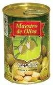 Оливки MAESTRO DE OLIVA с миндалем, ж.б., 300 г