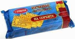 Печенье "Петродиет" на сорбите с кунжутом, 170 г
