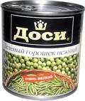 Горошек зеленый нежный D'AUCY очень мелкий ж/б, 400г.