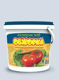 Майонез «Обжорка» Французский, пластик. ведро 860 г
