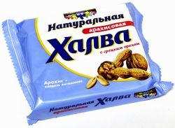 Халва натуральная арахисовая с грецким орехом, 250 г