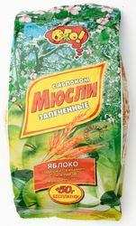 Мюсли запеченные с яблоком, 300 г