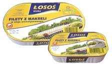 Рыбные консервы FILET Z MAKRELI W OLEJU AROMATYZOWANYM, 180г.