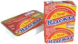 Сыр плавленый пастообразный "НАДЕЖДА"