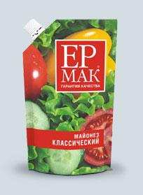 Майонез «Ермак» Классический, дой-пак 210 г