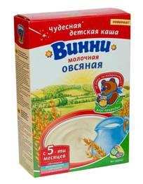 Каша Винни овсяная с молоком с 5 мес 250 г