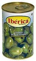 Оливки IBERICA без косточки, ж.б., 300 г