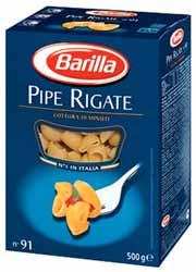 Макаронные изделия Пайп ригат (улитки рифленые) "Barilla", 500г