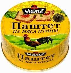 Паштет из мяса птицы "Hame", 117 г