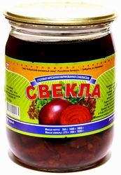 Свёкла столовая нарезанная слабокислая маринованная