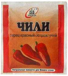 Перец красный острожгучий Чили "Трапеза", 10г