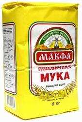 Мука пшеничная "Макфа", 2 кг