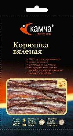 Корюшка вяленая 40 гр